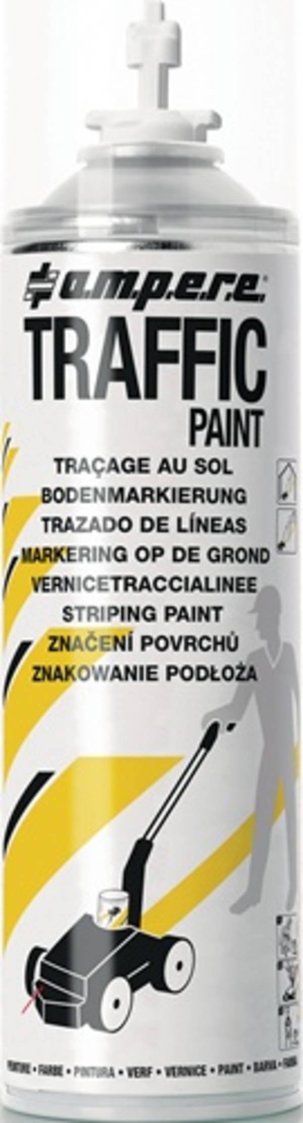 A. M. P. E. R. E. Deutschland GmbH Bodenmarkierspray TRAFFIC PAINT® 500ml weiß AMPERE 10602