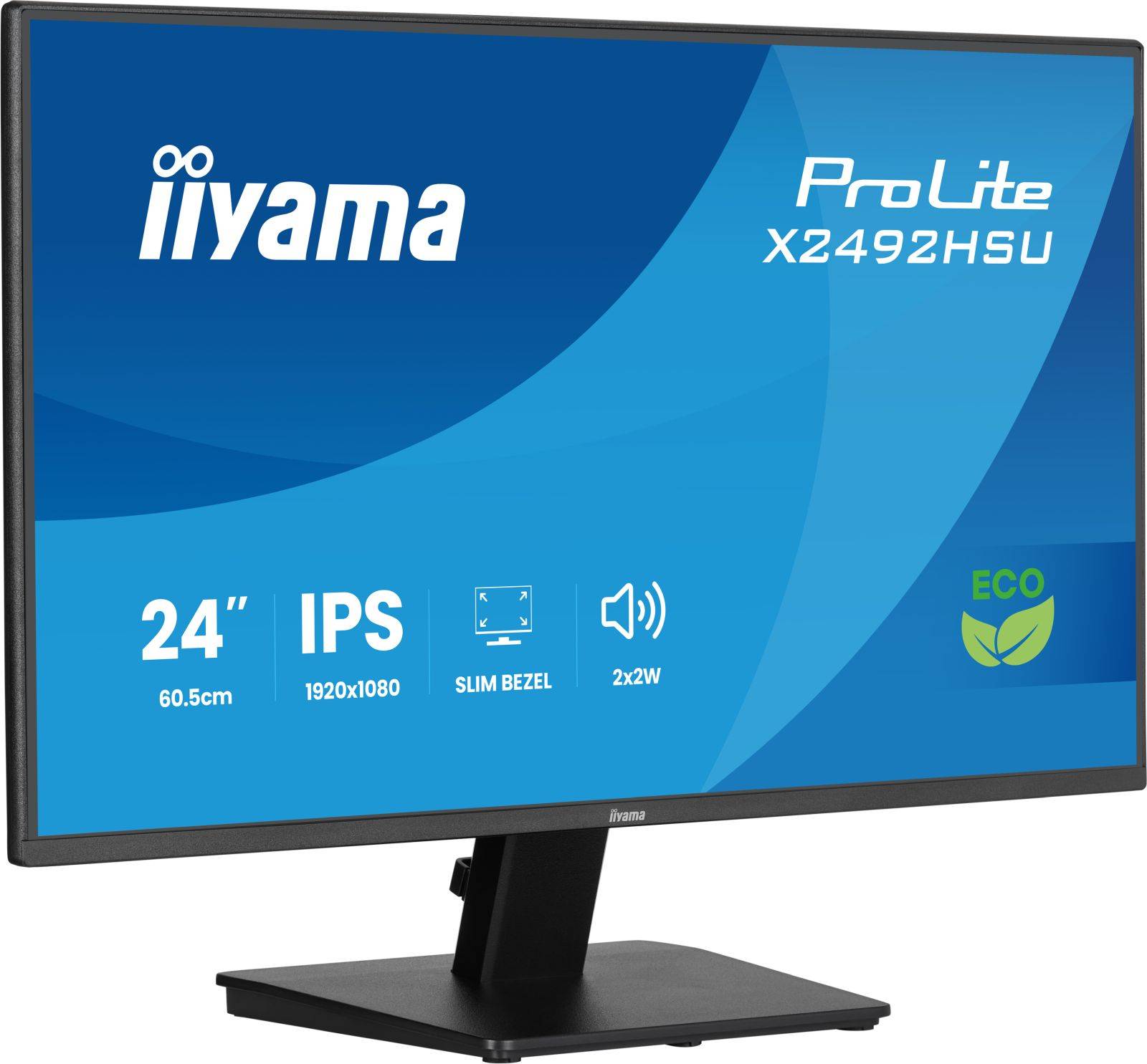iiyama ProLite X2492HSU-B1 Monitor 60,5 cm (24"") X2492HSU-B1-3