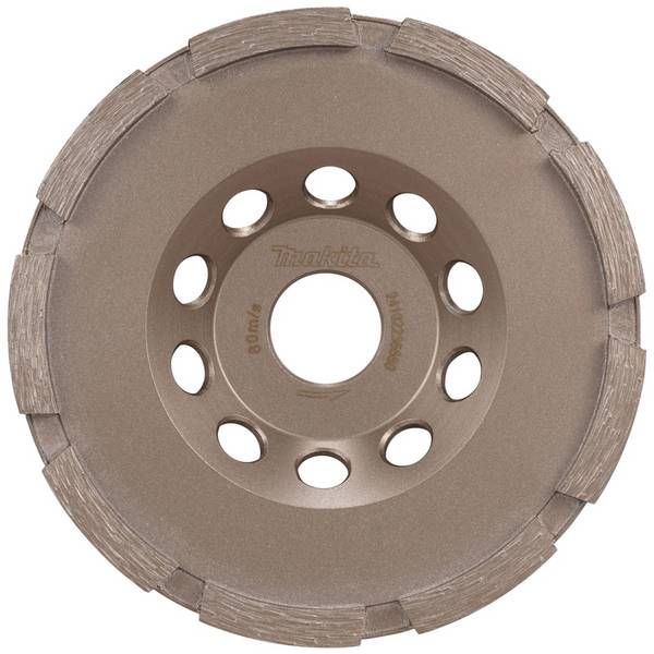 Makita Schleiftopf Ø 125 mm, grob, für Beton