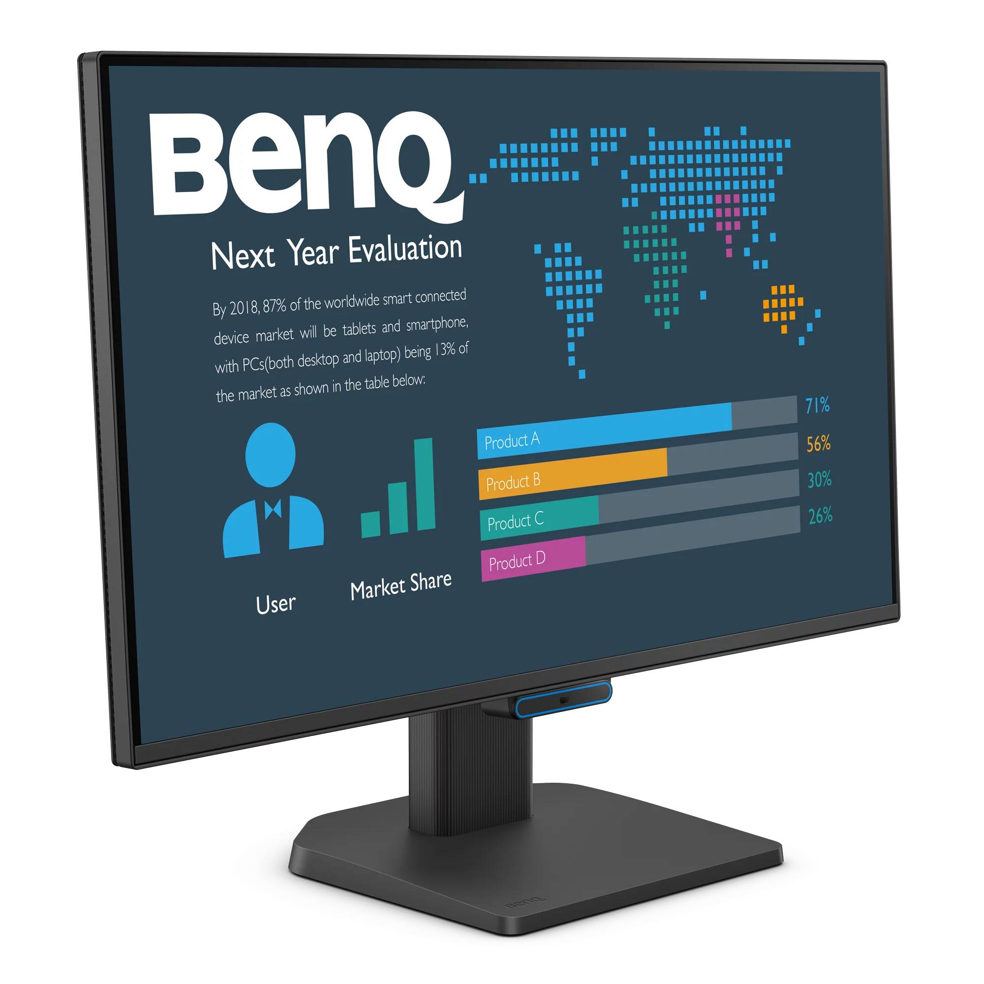 BenQ BL2490C, 60,5 cm (23.8"), 1920 x 1080 Pixel, Full HD, LCD, 5 ms, Schwarz-0