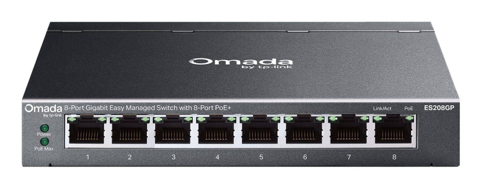 TP-LINK ES208GP Netzwerk & Smart Home Switch - CLI verwaltet-0