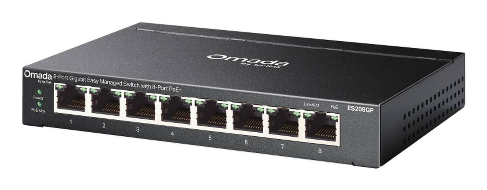 TP-LINK ES208GP Netzwerk & Smart Home Switch - CLI verwaltet-2