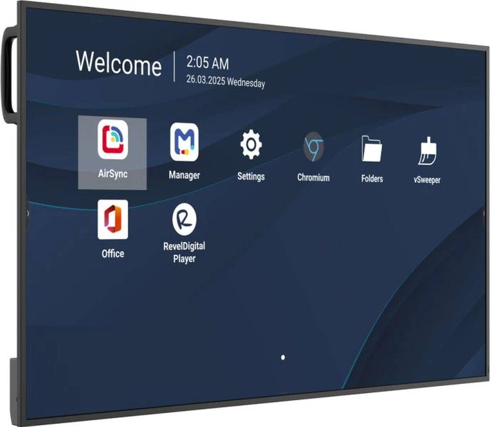 ViewSonic ViewBoard LED large format display 3840x2160 500 nits Android 14 24/7 50" USB Typ C-1