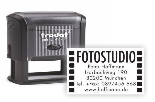 Ersatzkissen für Trodat Printy 4929, schwarz-1