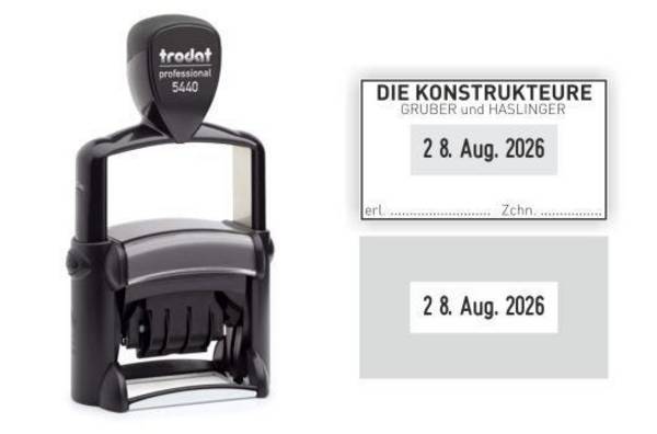 Ersatzkissen für Trodat Professional 5203 und Dater 5440, grün