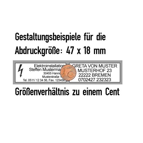 Ersatzkissen für Trodat Printy 4912 und 4912 Typomatic, grün-2