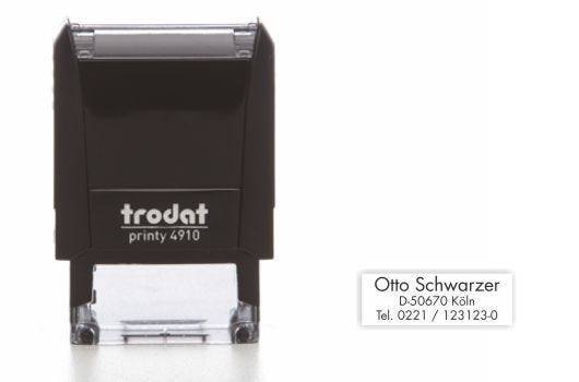 Ersatzkissen für Trodat Printy 4810, 4836 und 4910, schwarz-1