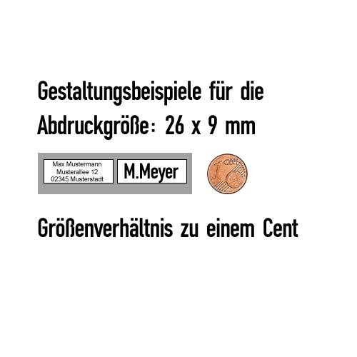 Ersatzkissen für Trodat Printy 4810, 4836 und 4910, schwarz-2
