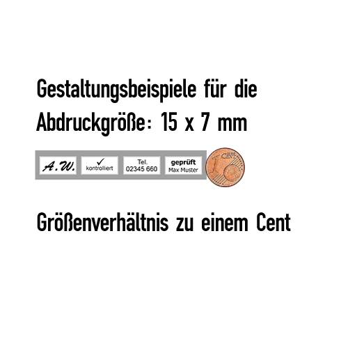 Ersatzkissen für Trodat Line Printy 4908, rot-2
