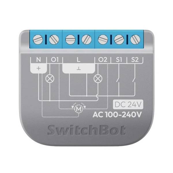 SwitchBot Relay Switch 2PM intelligenter Zweikanal-Schalter