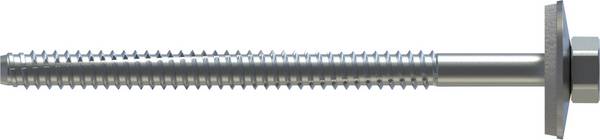 Fassadenbauschraube FABA-BZ Sechskantkopf mit Dichtscheibe E22 6,3 x 100 mm - 100 Stück