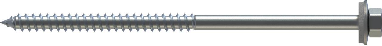 Fassadenbauschraube FABA-A Sechskantkopf mit Dichtscheibe E16 6,5 x 100 mm - 100 Stück
