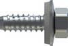 Fassadenbauschraube FABA-BZ Sechskantkopf mit Dichtscheibe E16 6,3 x 19 mm - 100 Stück