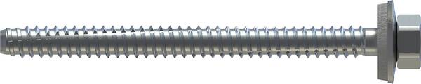 Fassadenbauschraube FABA-BZ Sechskantkopf mit Dichtscheibe E16 6,3 x 45 mm - 300 Stück