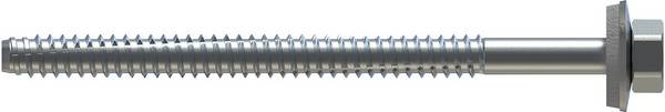Fassadenbauschraube FABA-BZ Sechskantkopf mit Dichtscheibe E16 6,3 x 115 mm - 100 Stück