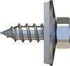 Fassadenbauschraube FABA-A Sechskantkopf mit Dichtscheibe E22 6,5 x 32 mm - 100 Stück