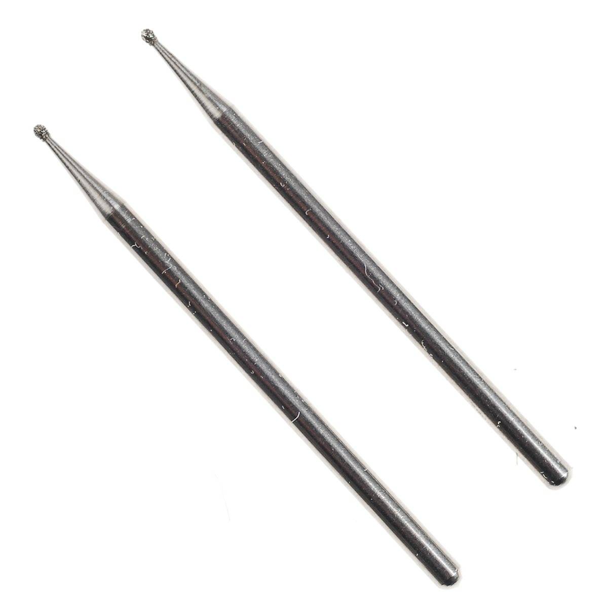 Proxxon 28212 Diamantschleifstifte, Kugel 1,0 mm 2 Stück-0