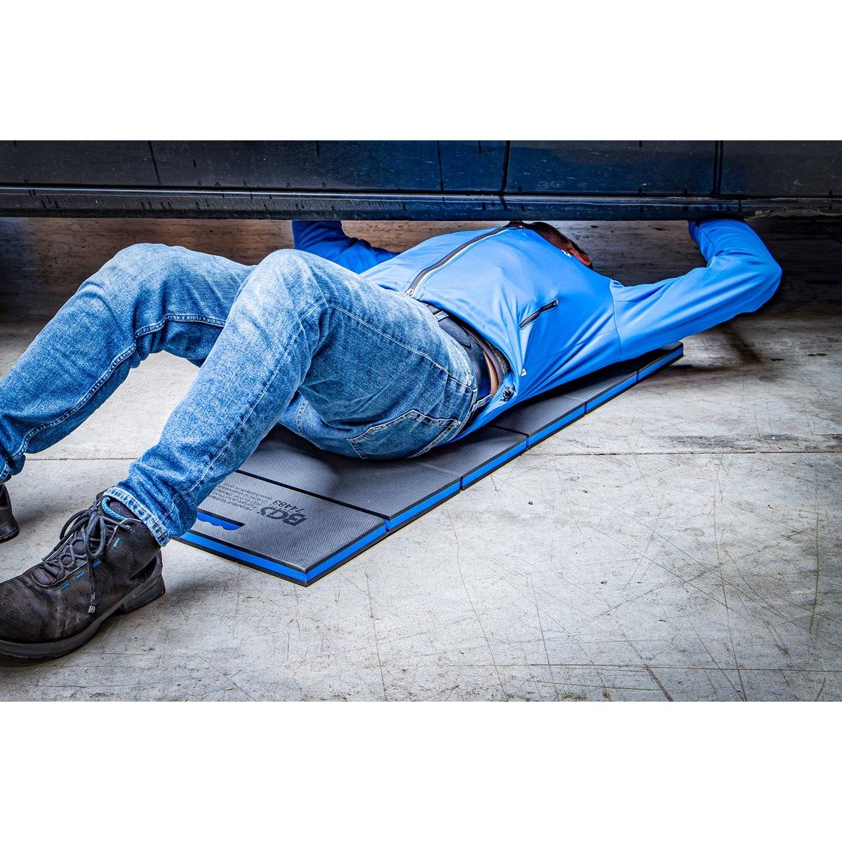 Weichschaum-Knie- und Arbeitsmatte faltbar 3-in-1-1