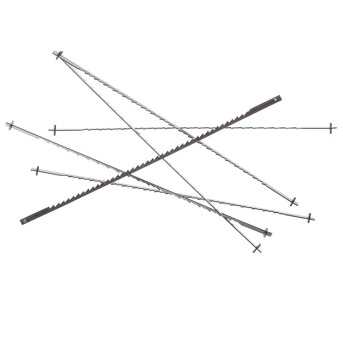 Proxxon 28741 12 Sägeblätter mit Querstift, Z-10 e auf 25 mm), 12 Stück-0