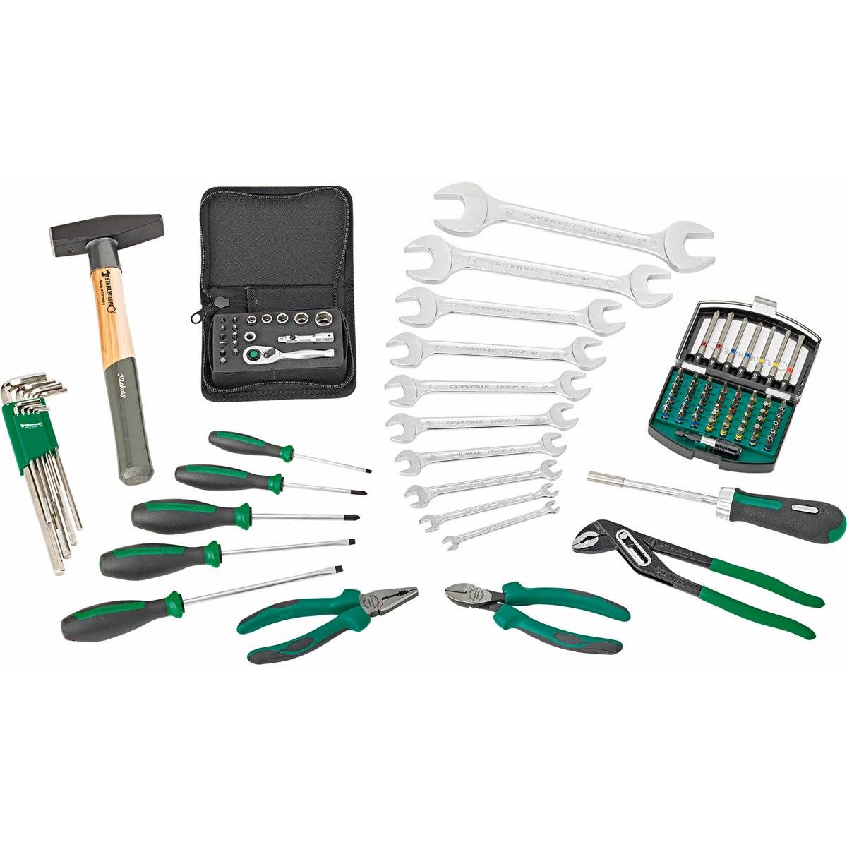 Stahlwille 13215/105 MultiUse Werkzeug Satz 105tlg Werkzeugsortiment im Rucksack-Trolley-2