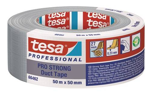 Gewebeband PRO STRONG Duct Tape ECO 66462 grau L.50m B.50mm-0