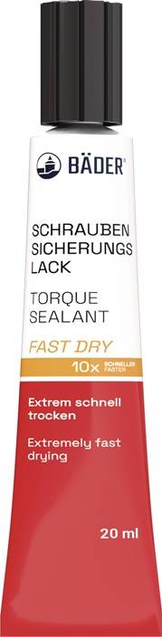 Schraubensicherungslack Fast Dry gelb 20ml Tube BÄDER-0
