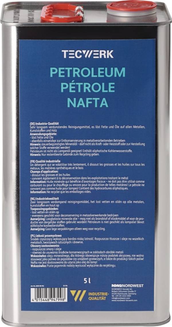 Petroleum 5l Kanister TECWERK