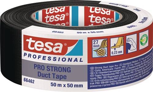 Gewebeband PRO STRONG Duct Tape ECO 66462 schwarz L.50m B.50mm-0