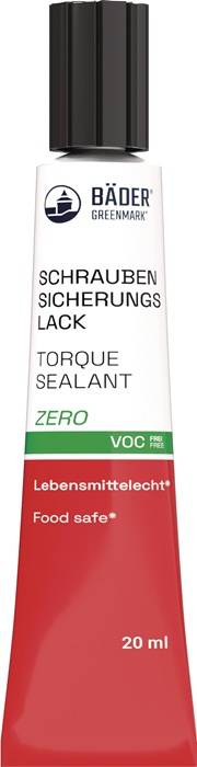 Schraubensicherungslack Zero blau 20ml Tube BÄDER-0