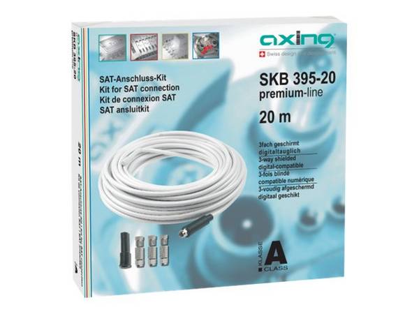 SKB 395-20 - Kabelsatz - F-Stecker männlich