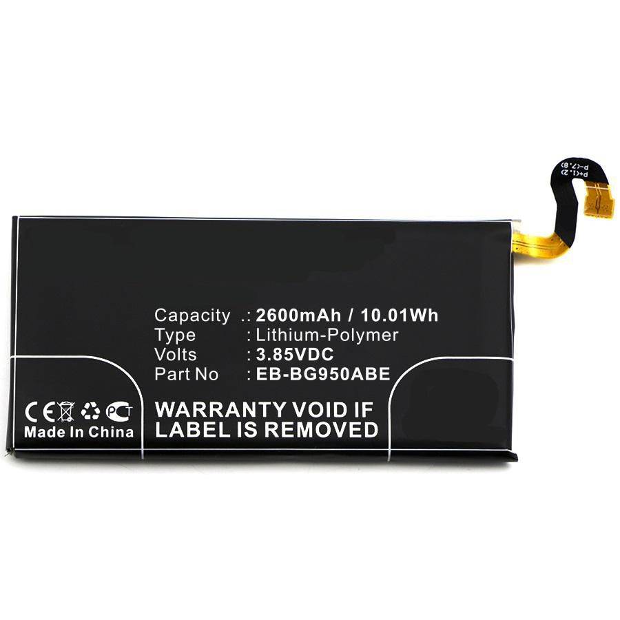 CoreParts Battery 10.01Wh Li-ion 3.85V 2600mAh for Samsung Mobile-0