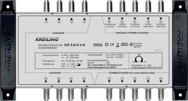 Kreiling Ind. Multischalter KR 5-8 K-V-II