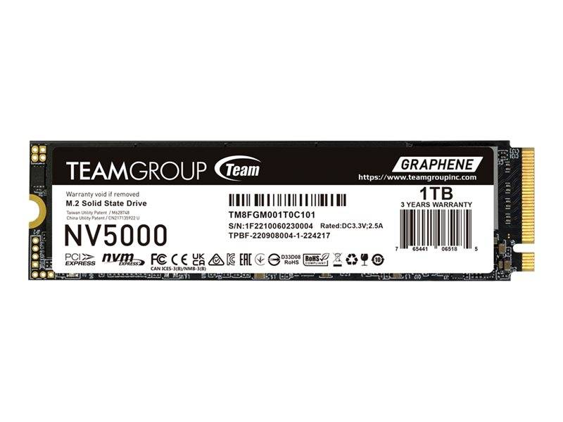 Team Group NV5000 - SSD - 1 TB - intern - M.2 2280 - PCIe 4.0 x4 (NVMe)-1
