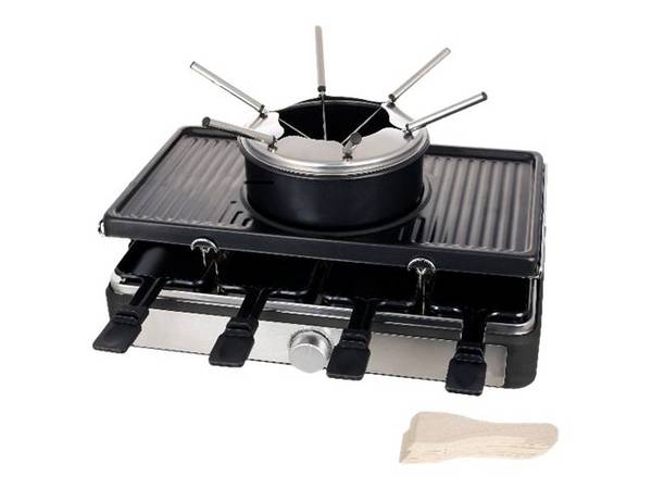 Emerio RG-124930 - Raclette/Grill/Fondue - 1.4