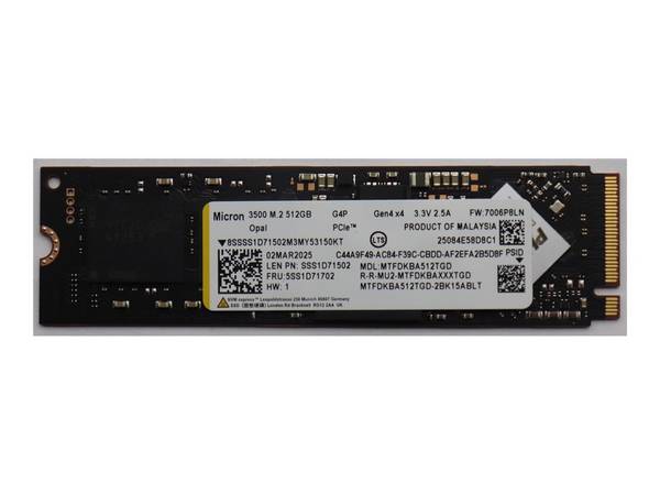 LENOVO - SSD M.2 2280 PCIe 4x4 OPAL