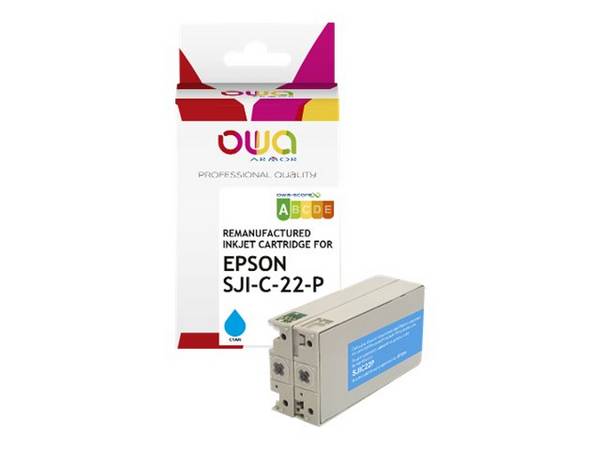 Armor OWA - 6er-Pack - 33 ml - Zusatzkapazität - Cyan - kompatibel - hängende Box - wiederaufbereitet - Tintenpatrone (A