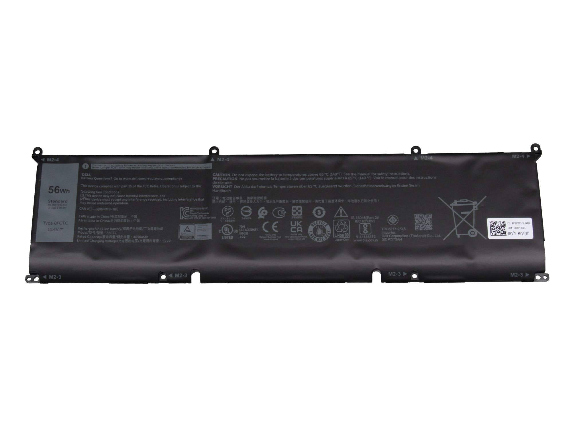 Dell 56Wh lithium-ion battery for laptops - Battery - 4,650 mAh
