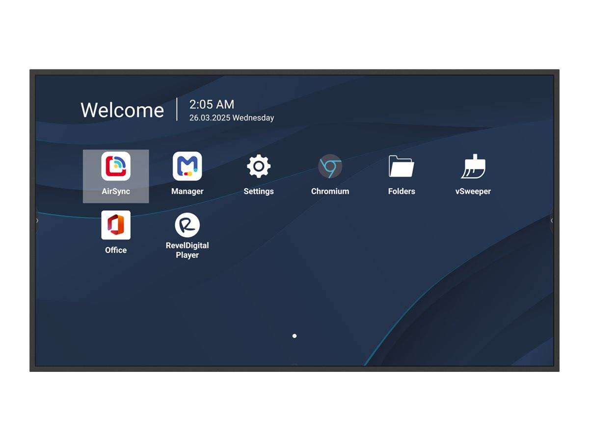 Viewsonic CDE4314-2C, Digital Signage Flachbildschirm, 109,2 cm (43"), LCD, 3840 x 2160 Pixel, WLAN, 24/7-4