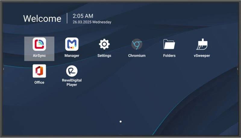 ViewSonic ViewBoard LED large format display 3840x2160 500 nits Android 14 24/7 USB Typ C-1