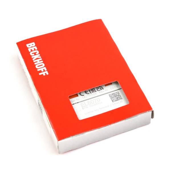 Beckhoff EL6070, EtherCAT-Klemme, License-Key für TwinCAT 3.1