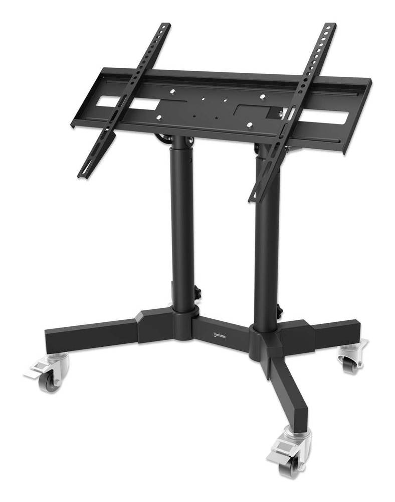 Wagen - für flat panel / LCD display - kompakt, höhenverstellbar - Stahl - Schwa-0