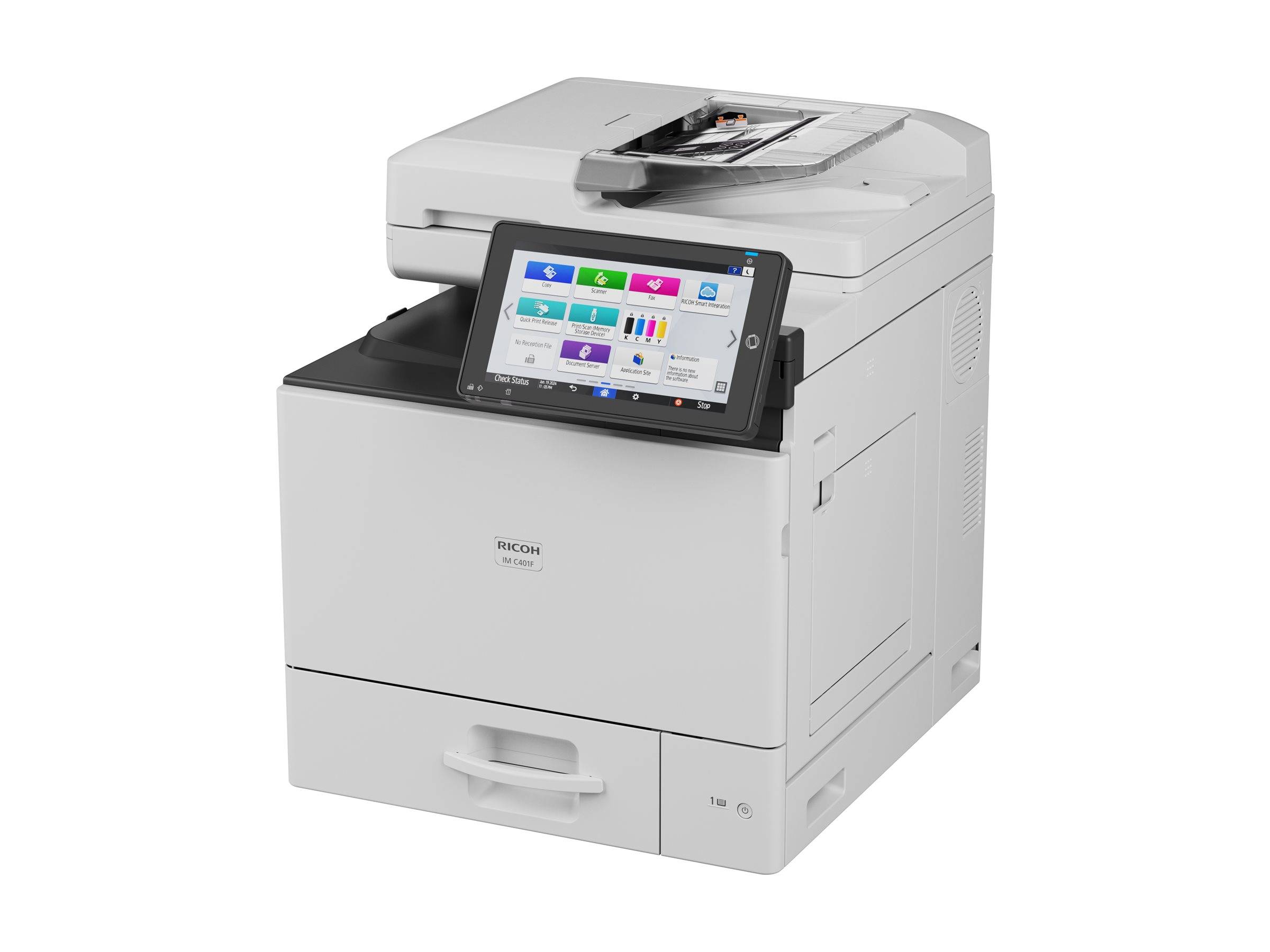 Ricoh IM C401F - Multifunktionsdrucker - Farbe - Laser - A4 (210 x 297 mm)-0