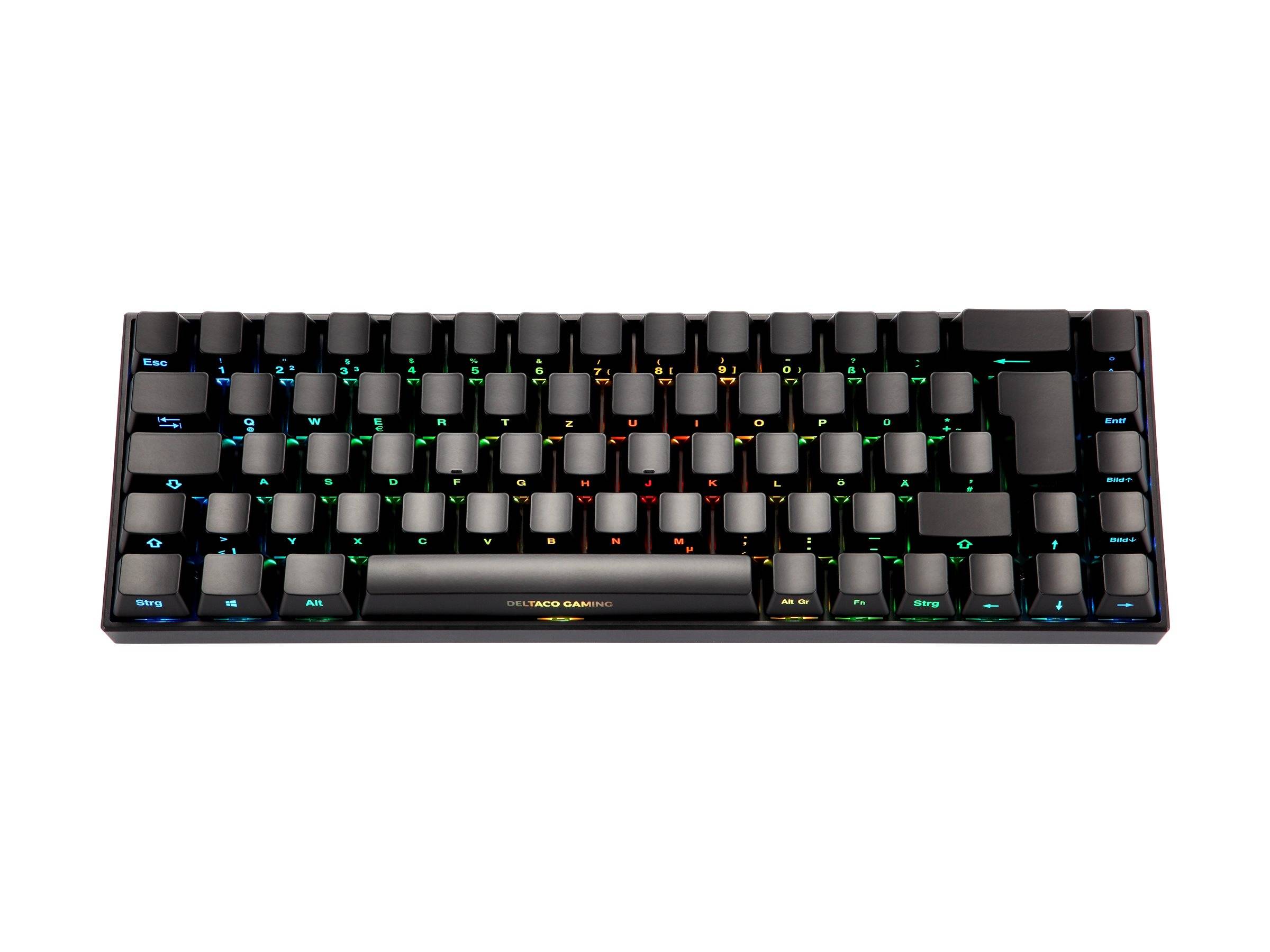 Deltaco GAMING DK440R - Tastatur - Hintergrundbeleuchtung-0