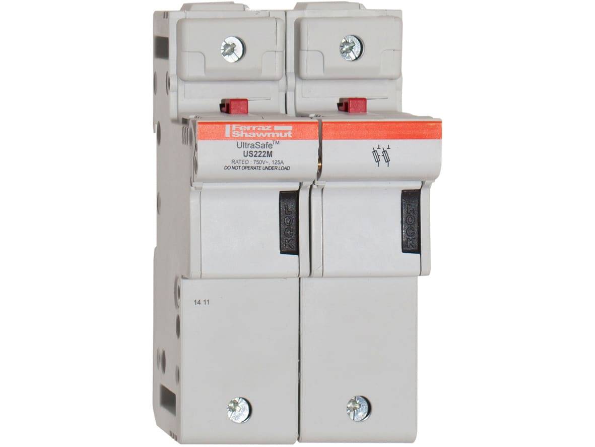 LIN US222M Sicherungshalter UL 22x58 AC750V DC750V 125A 2p MS-0