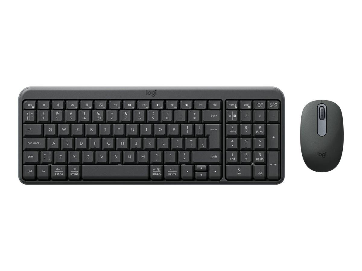 Logitech MK250 - Tastatur-und-Maus-Set - kabellos-0