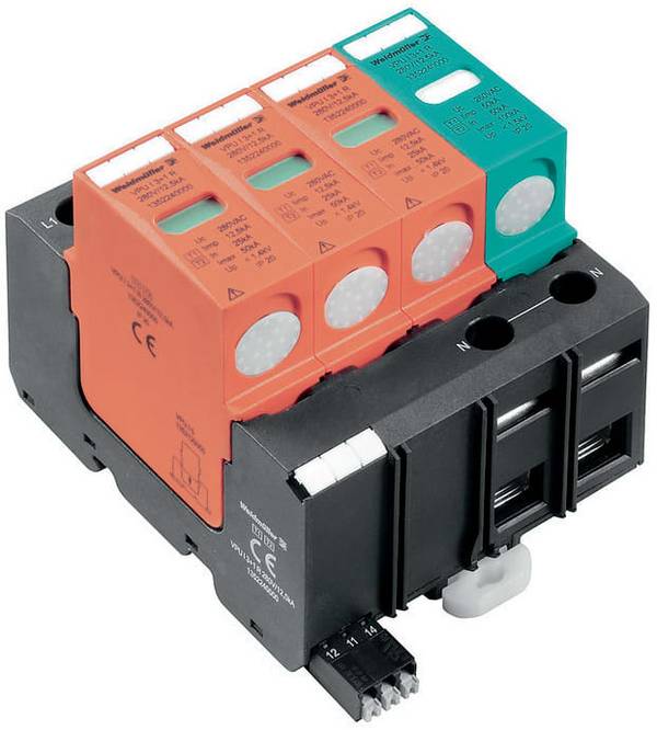 WEI VPU I 3+1 R 280V/12,5KA Blitzstromableiter