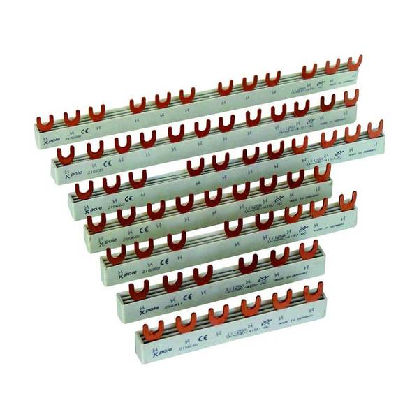 MOE EVG-2PHAS/12MODUL Euro-Vario-Sammelschiene, Ie = 63A