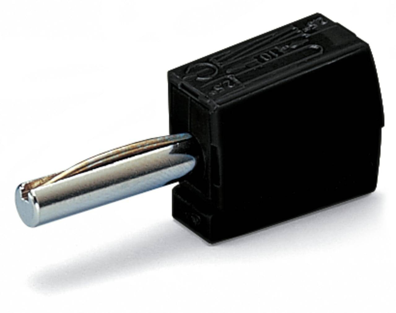 WAGO Bananenstecker,für Buchsendurchmesser 4 mm,schwarz-0