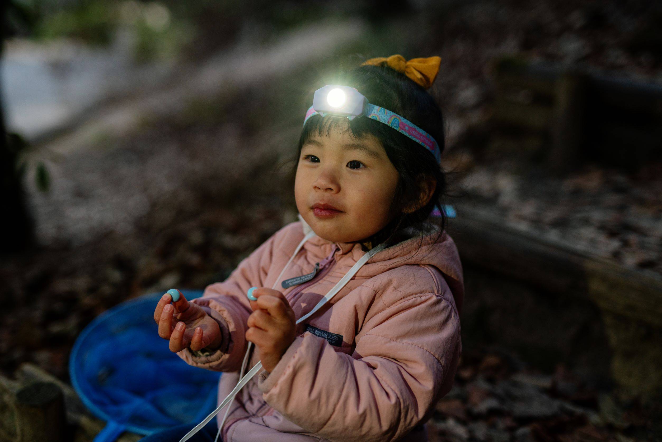 LED LENSER® Stirnlampe f. Kinder Kidled2 purple-1