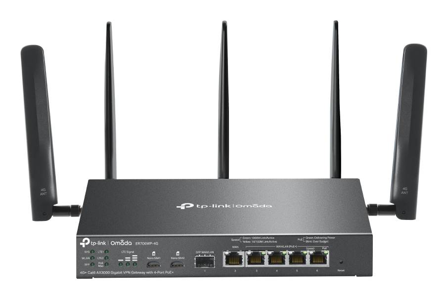 TP-LINK ER706WP-4G Netzwerk & Smart Home Switch - CLI verwaltet-0